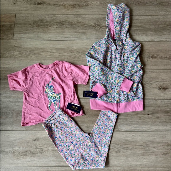 Polo by Ralph Lauren Floral Set - Picture 1 of 5